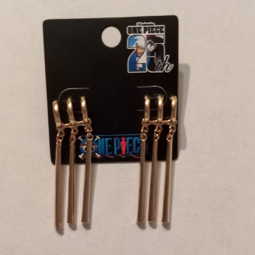 One Piece Roronoa Zoro Earrings